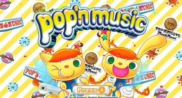 Pop'n Music screen shot title